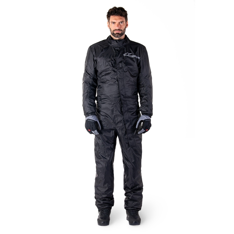 Alpinestars Hurricane Rain 2 ūdensnecaurlaidīgs uzvalks melns