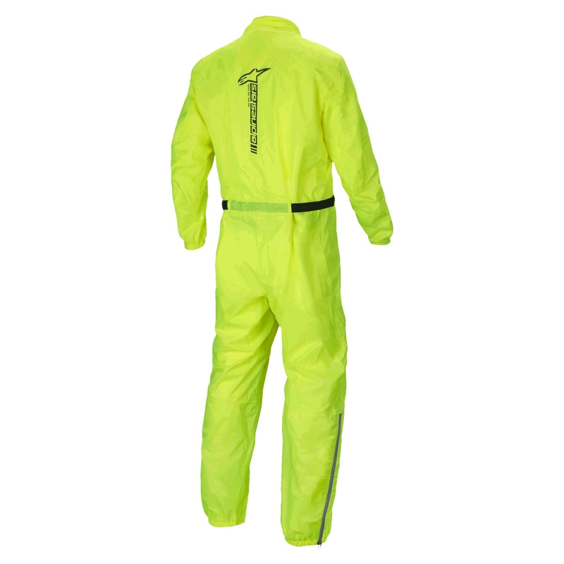 Alpinestars Hurricane Rain 2 fluo dzeltens ūdensnecaurlaidīgs tērps