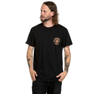 T-krekls Meatfly Born To Ride melns