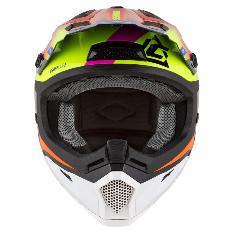 Motociklu motokrosa ķivere Cassida Cross Cup 2 Napa pearl multicolor