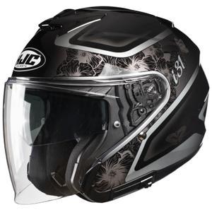 Atvērtā motociklu ķivere HJC i31 Iona MC5 melns-pelēks