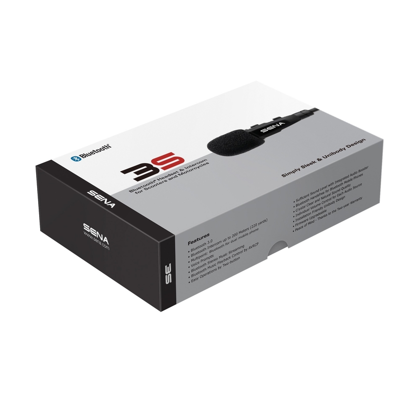 Bluetooth Intercom SENA 3S pro otevřené přilby