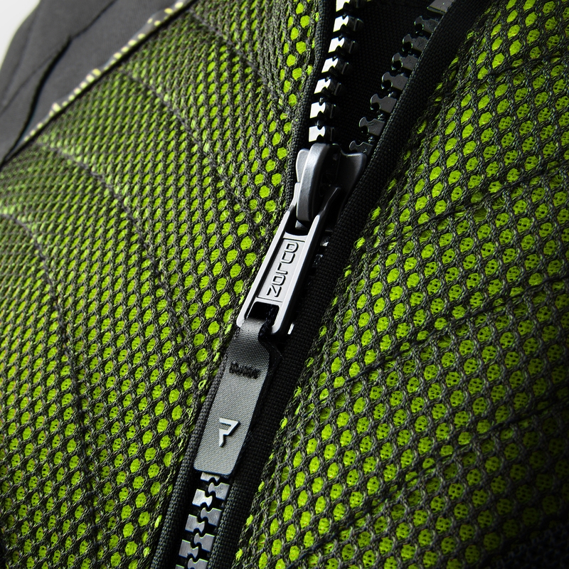 Sieviešu motocikla jaka Rebelhorn Jax black-fluo yellow