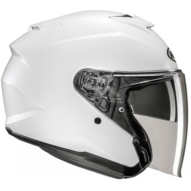 HJC i31 Solid Open motociklu ķivere Pearl White