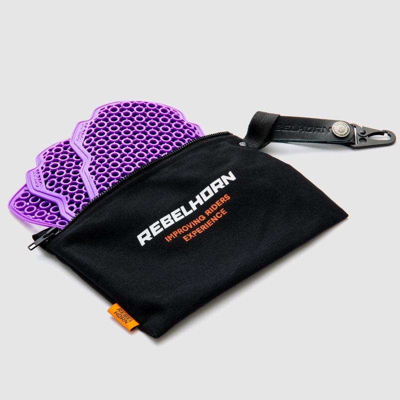 Rebelhorn Vandal Mono Washed Black Motocikla džinsi