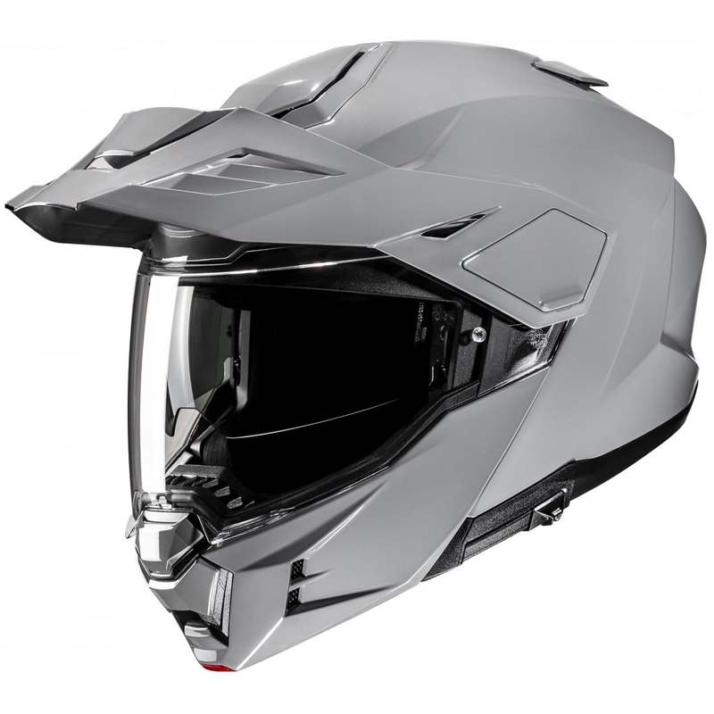 HJC i80 Solid pelēka flip-up motociklu ķivere