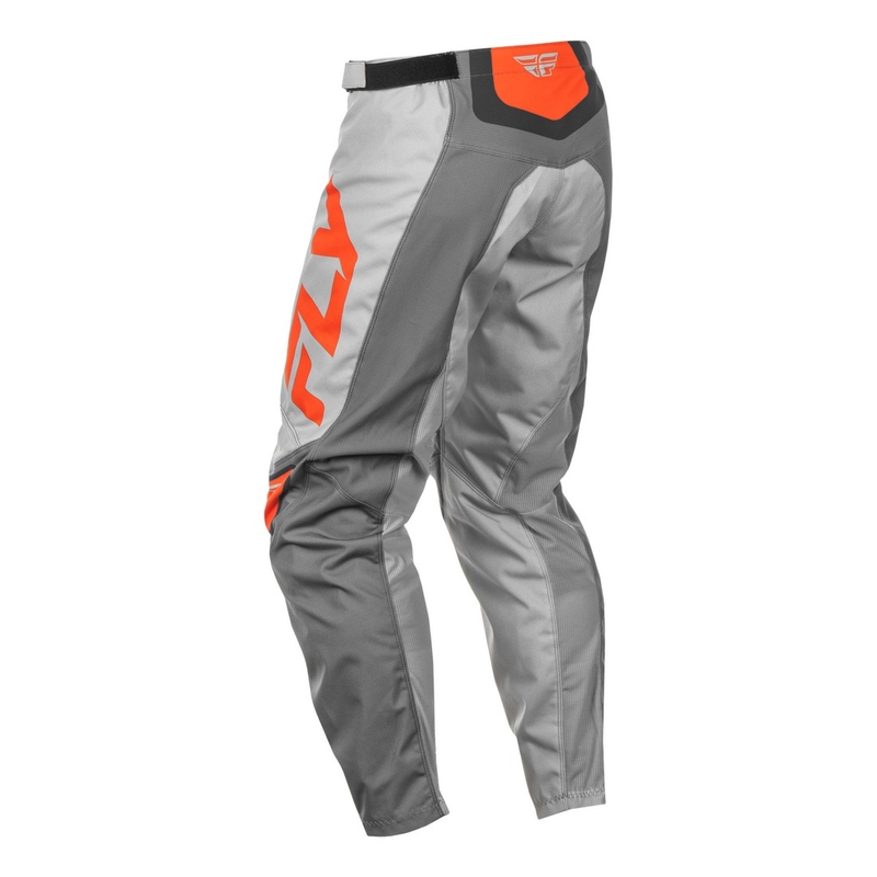 Motokrosa bikses FLY Racing F-16 pelēk-meln-oranžs