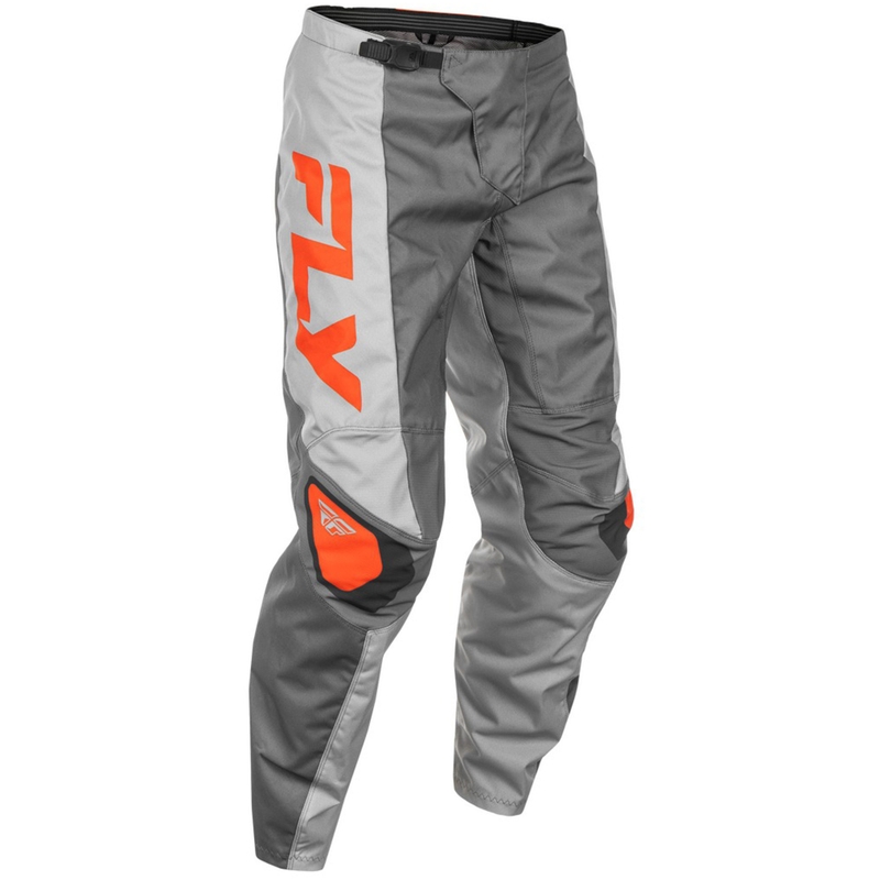 Motokrosa bikses FLY Racing F-16 pelēk-meln-oranžs