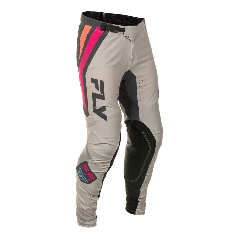 Motokrosa bikses FLY Racing Lite Vice pelēk-rozā krāsā
