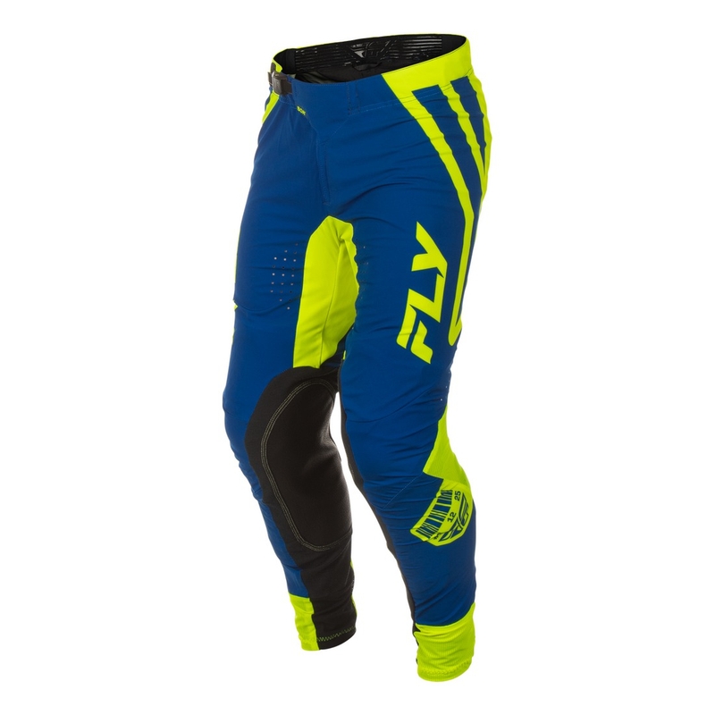 Motokrosa bikses FLY Racing Lite Lancer blue-fluo yellow