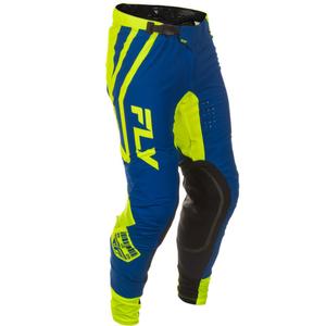 Motokrosa bikses FLY Racing Lite Lancer blue-fluo yellow