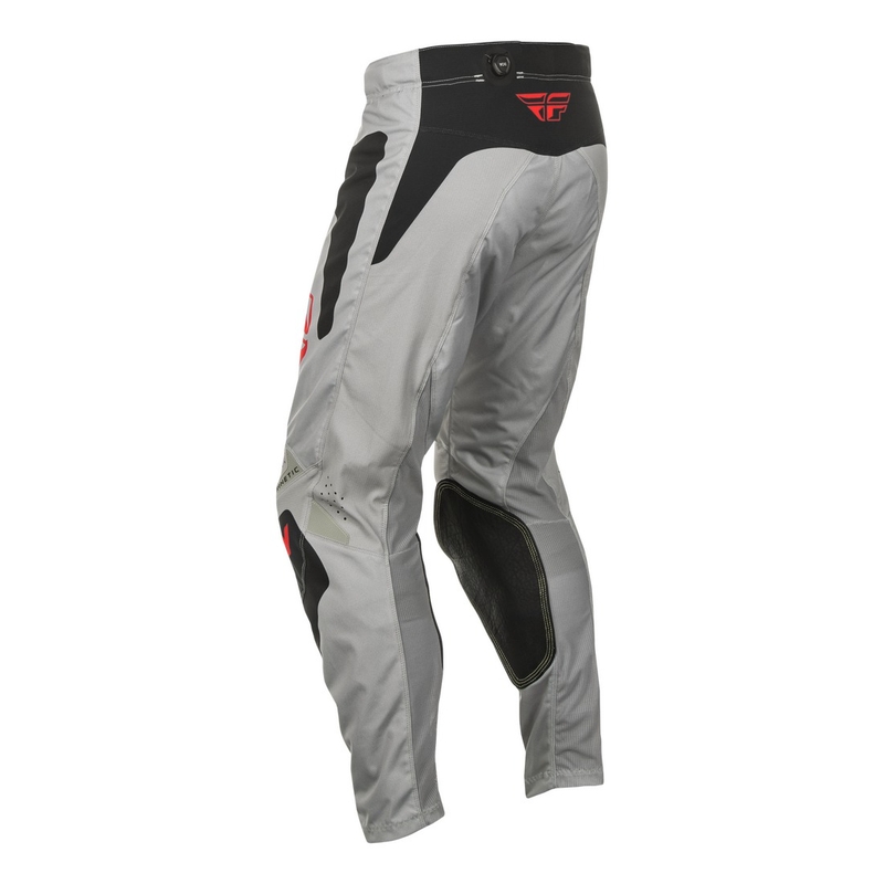 Motokrosa bikses FLY Racing Kinetic Sym pelēk-arkan-melnas