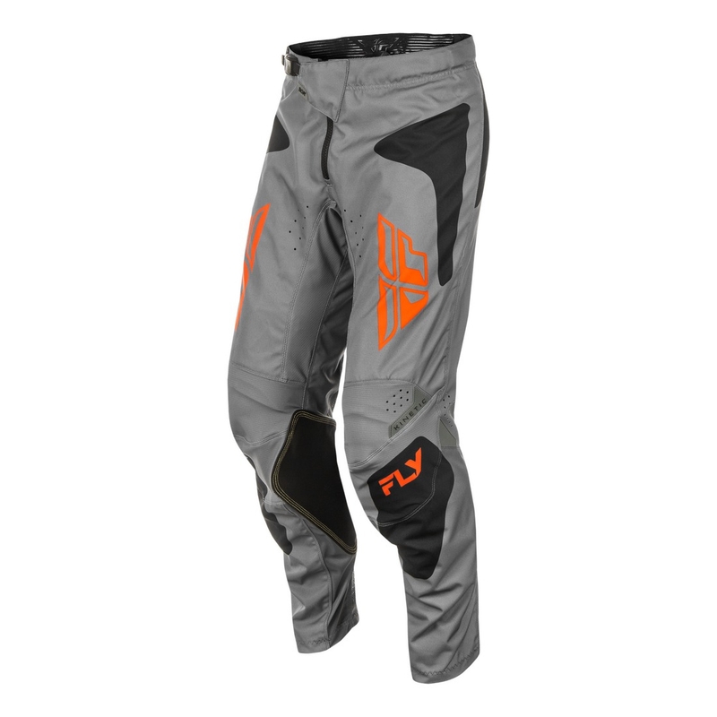 Motokrosa bikses FLY Racing Kinetic Sym pelēk-oranž- melnas