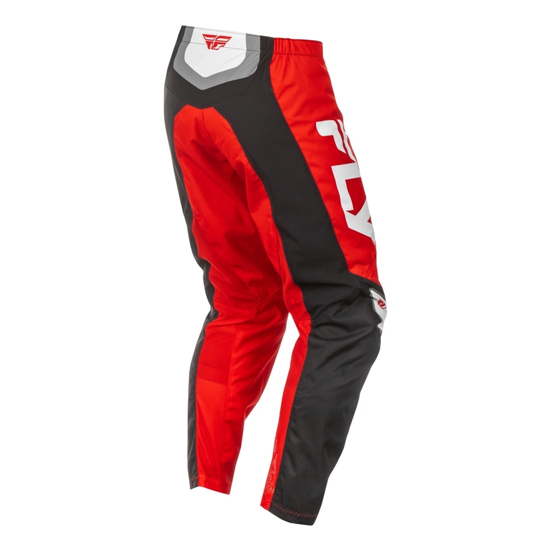 Motokrosa bikses FLY Racing F-16 melns-arkans-balts