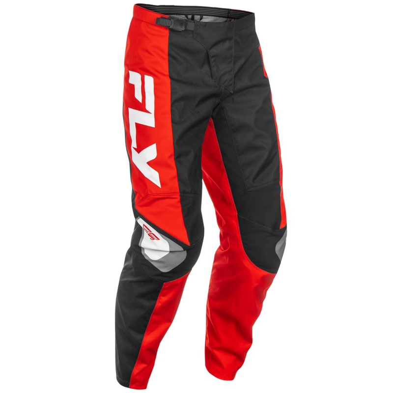 Motokrosa bikses FLY Racing F-16 melns-arkans-balts
