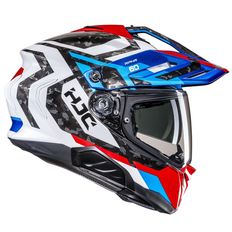 Enduro motociklu ķivere HJC RPHA 60 Dakar MC21 zili-melni-balti