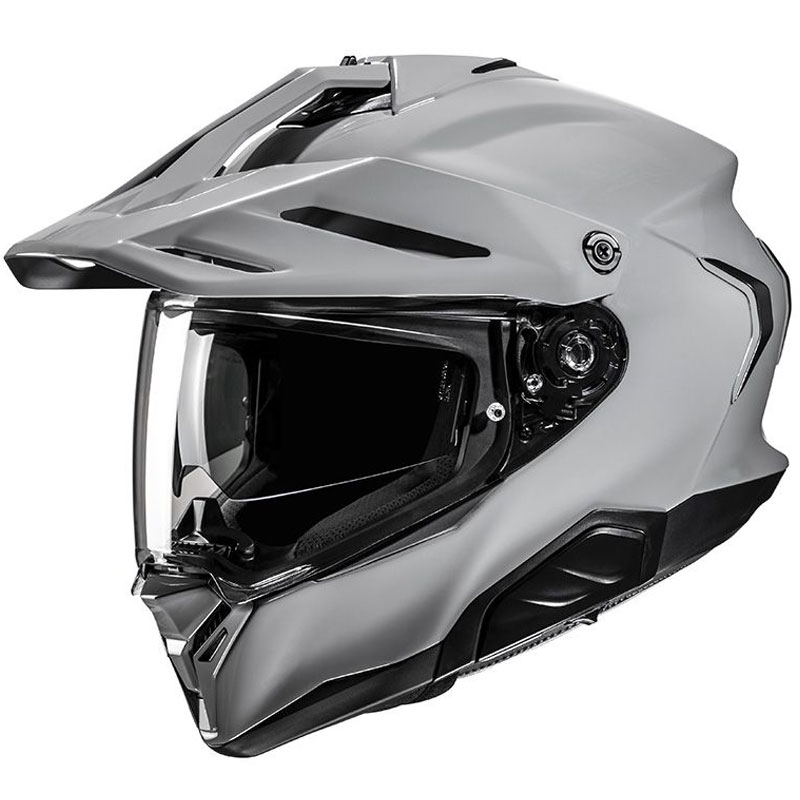 Enduro motociklu ķivere HJC RPHA 60 Solid pelēka
