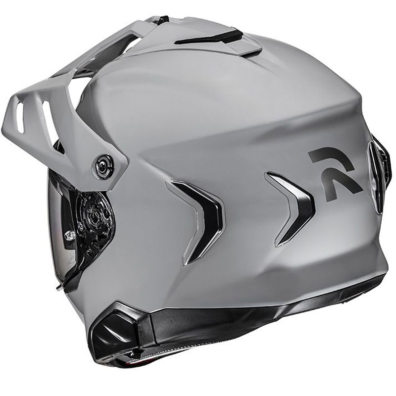 Enduro motociklu ķivere HJC RPHA 60 Solid pelēka