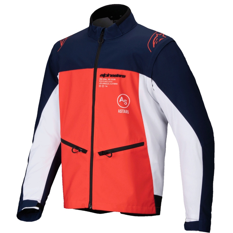 Alpinestars Lite Dura Softshell jaka zili-oranž-balta