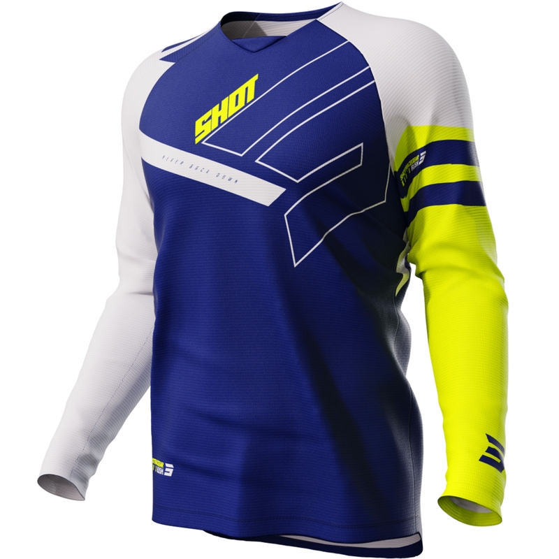 Dětský motokrosový dres Shot Rush modrý výprodej