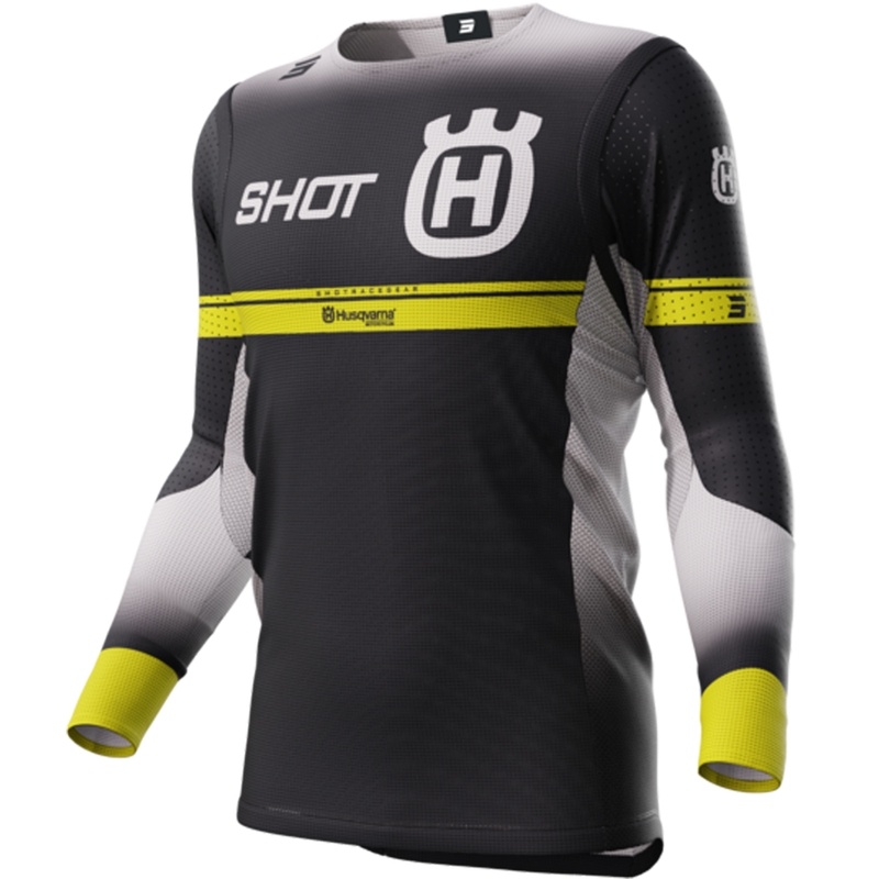 Motokrosa krekliņš Shot Aerolite Husqvarna LE melns izpārdošana