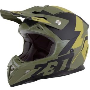 Motokrosa ķivere ZED X1.9 Tendo tumši zaļš-skaidri zaļš