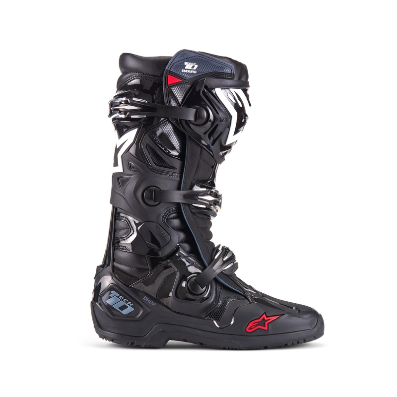 Alpinestars Tech 10 Enduro Black Motociklu zābaki