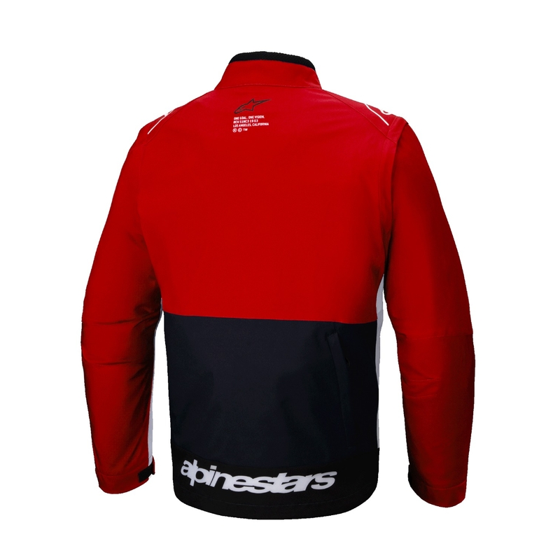 Alpinestars Lite Dura Softshell jaka melnā-arkanā-baltā krāsā