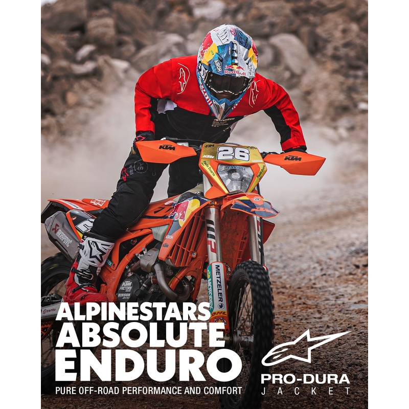 Alpinestars PRO-Dura melna-arkan-balta jaka