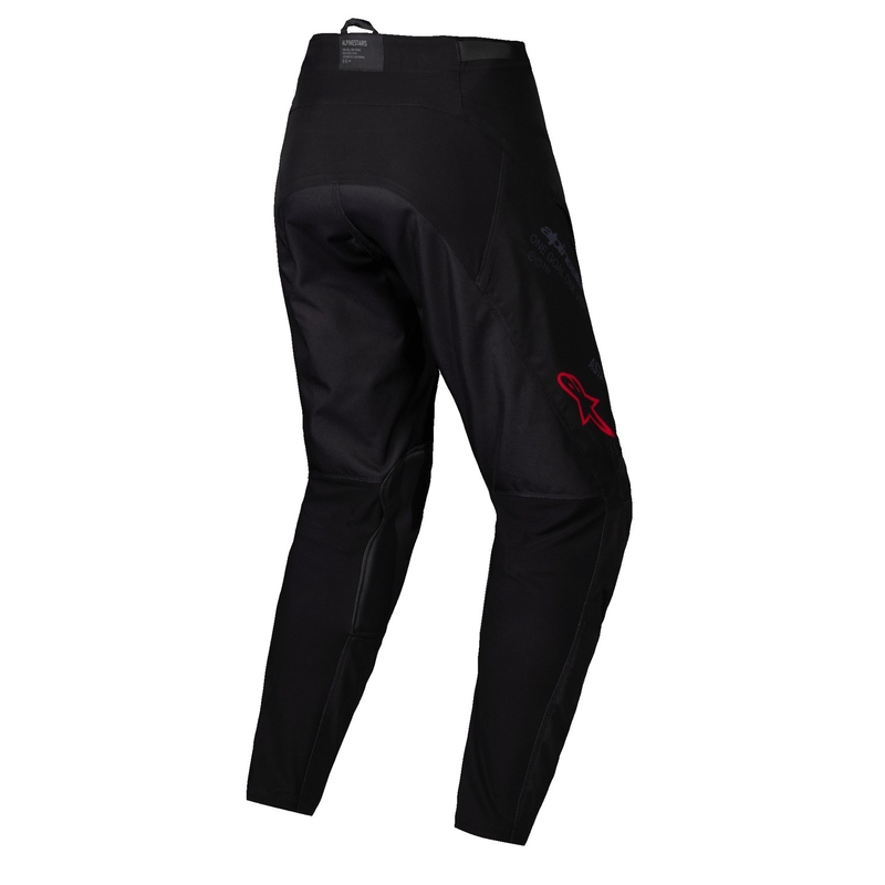 Alpinestars PRO-Dura motokrosa bikses melnā un baltā krāsā