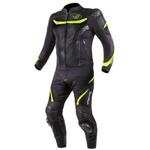 Pánská kombinéza Tschul 875 černo-fluo žlutá