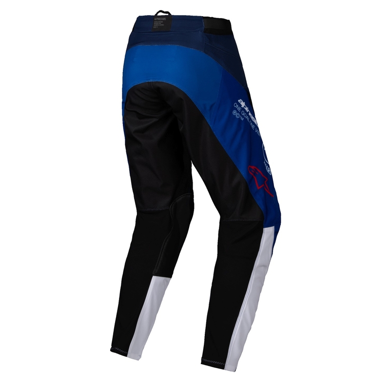 Alpinestars PRO-Dura motokrosa bikses zilā un baltā krāsā