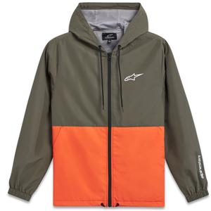 Alpinestars Speeded vējjaka jaka zaļi-oranža