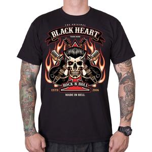 T-krekls Black Heart HillBilly Boy black