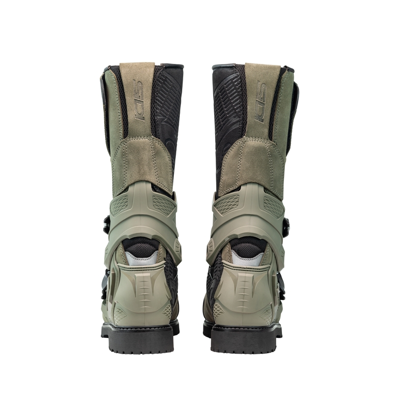 SiDi Adventure Gore-Tex 2 Militārie haki krāsas motociklu zābaki
