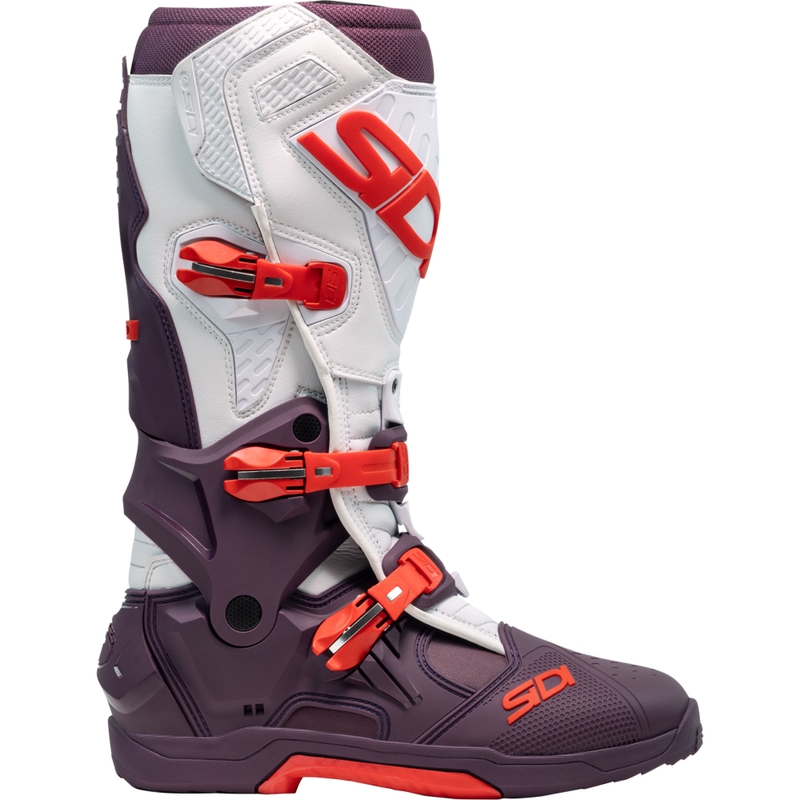 SiDi Crossair bordo un balti motocikla zābaki