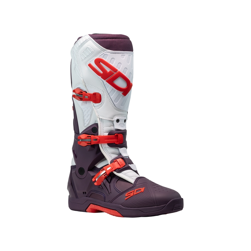 SiDi Crossair bordo un balti motocikla zābaki