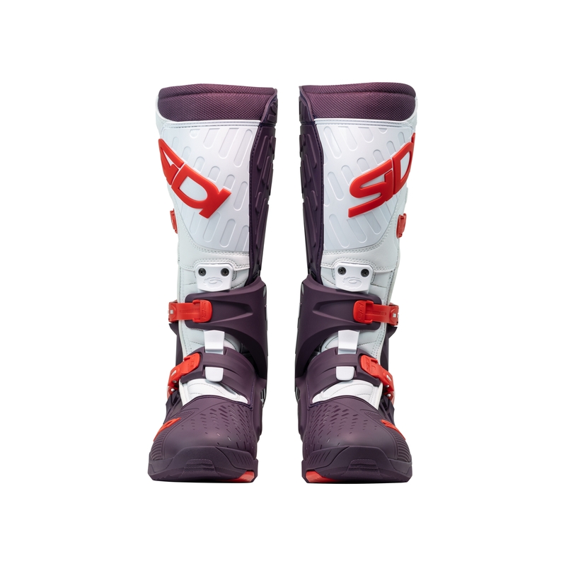 SiDi Crossair bordo un balti motocikla zābaki