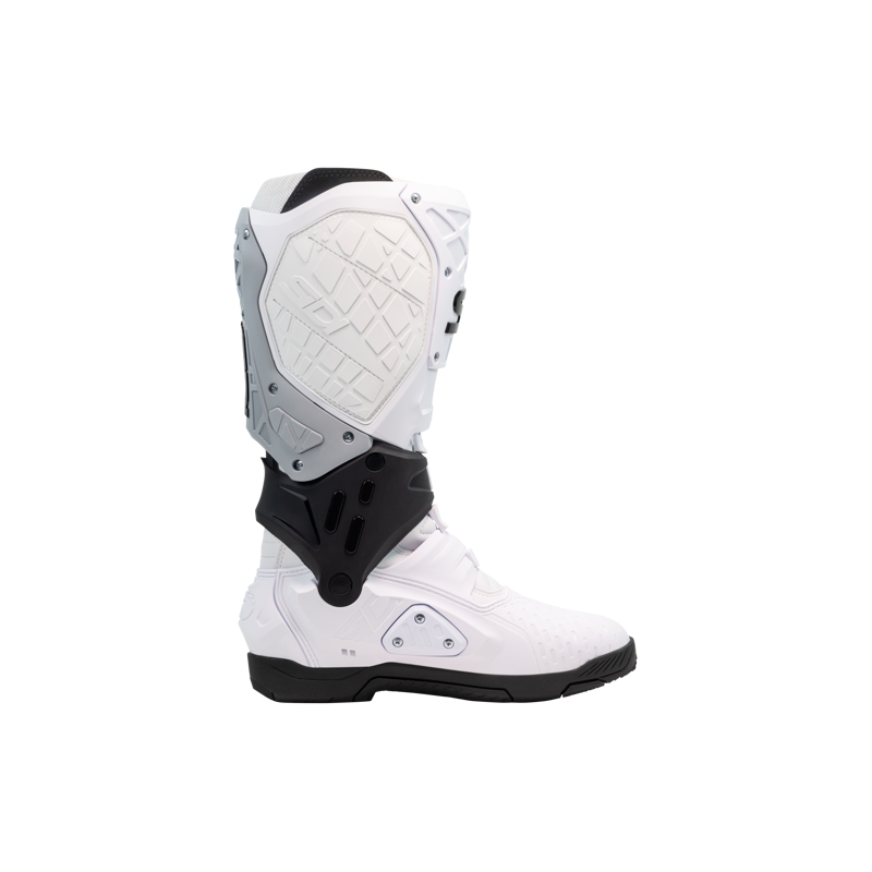 SiDi Crossair X motocikla zābaki melni un balti