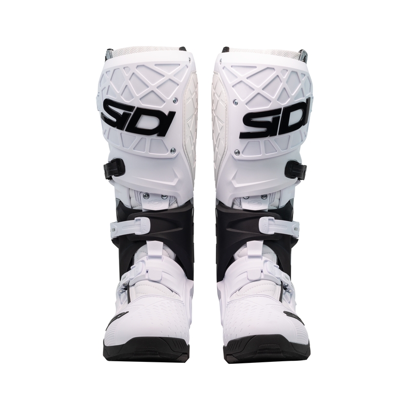SiDi Crossair X motocikla zābaki melni un balti
