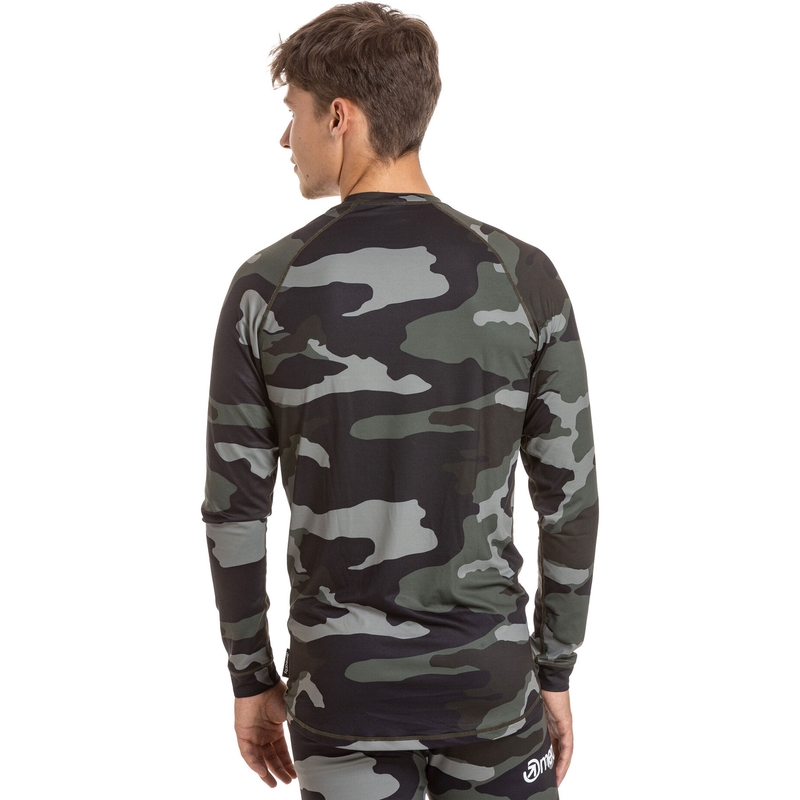 Vīriešu termokrekls Meatfly Avery camo