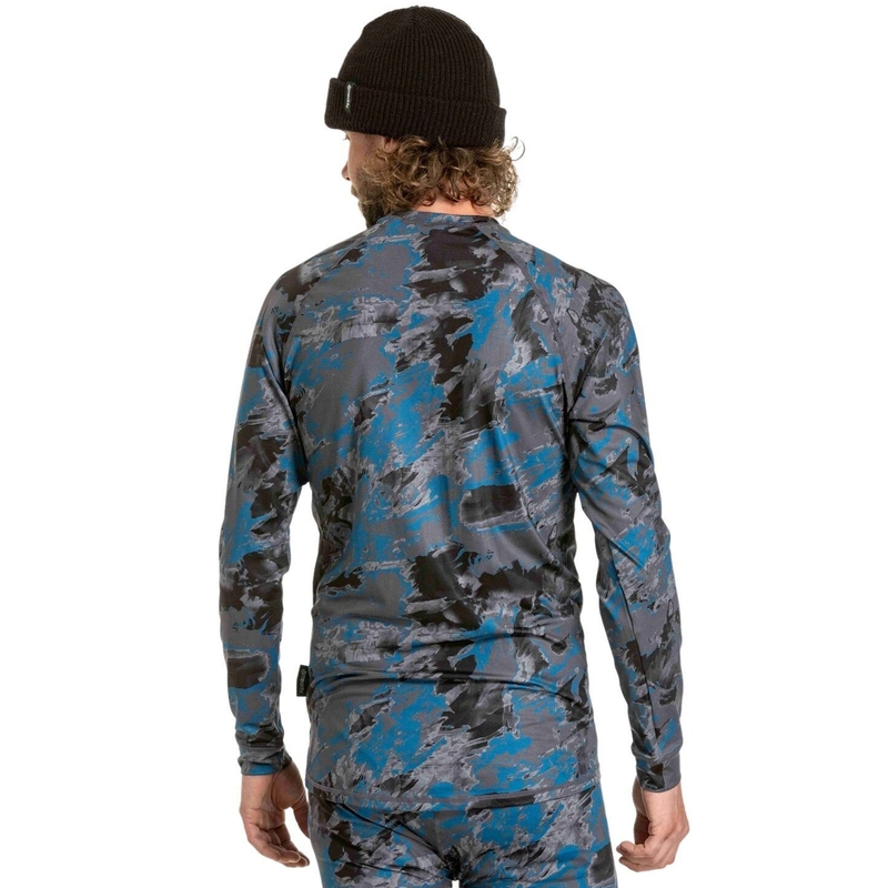 Vīriešu termokrekls Meatfly Avery blue-grey camo
