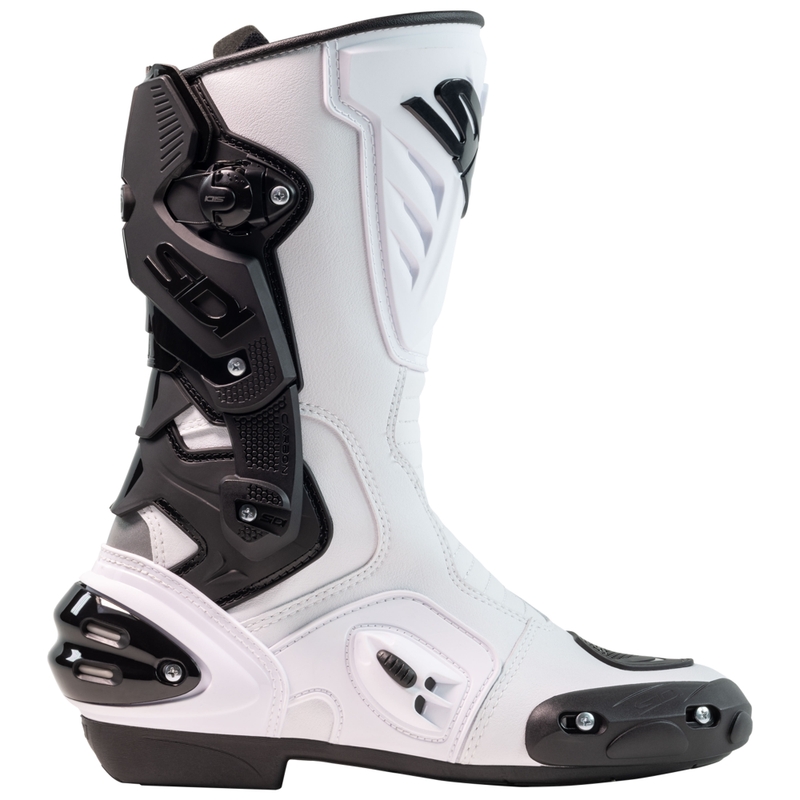 Motocikla zābaki SiDi Vertigo 2 white-black