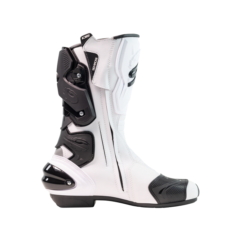 Motocikla zābaki SiDi Vertigo 2 white-black