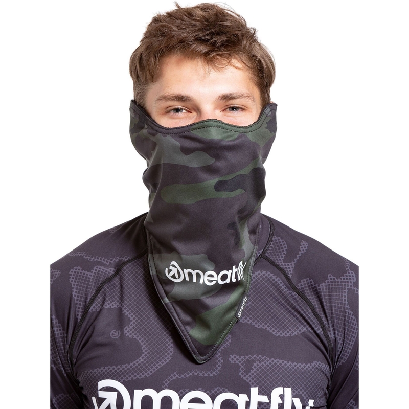 Meatfly Frosty camo kakla sildītājs