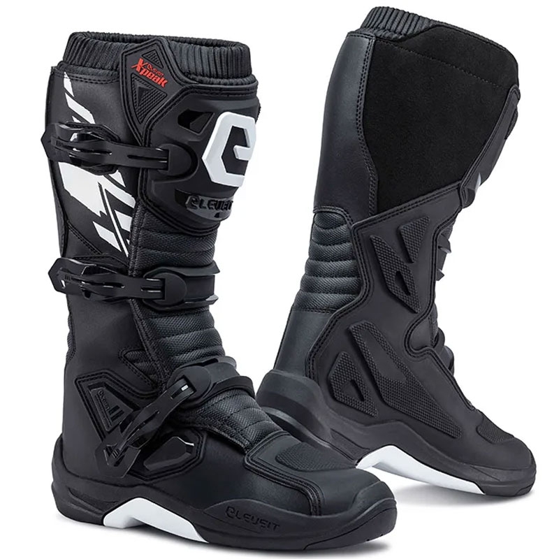 Eleveit X-Peak motokrosa zābaki melni