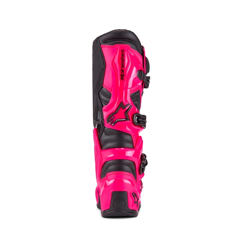 Alpinestars TECH 7 motokrosa zābaki rozā un melni