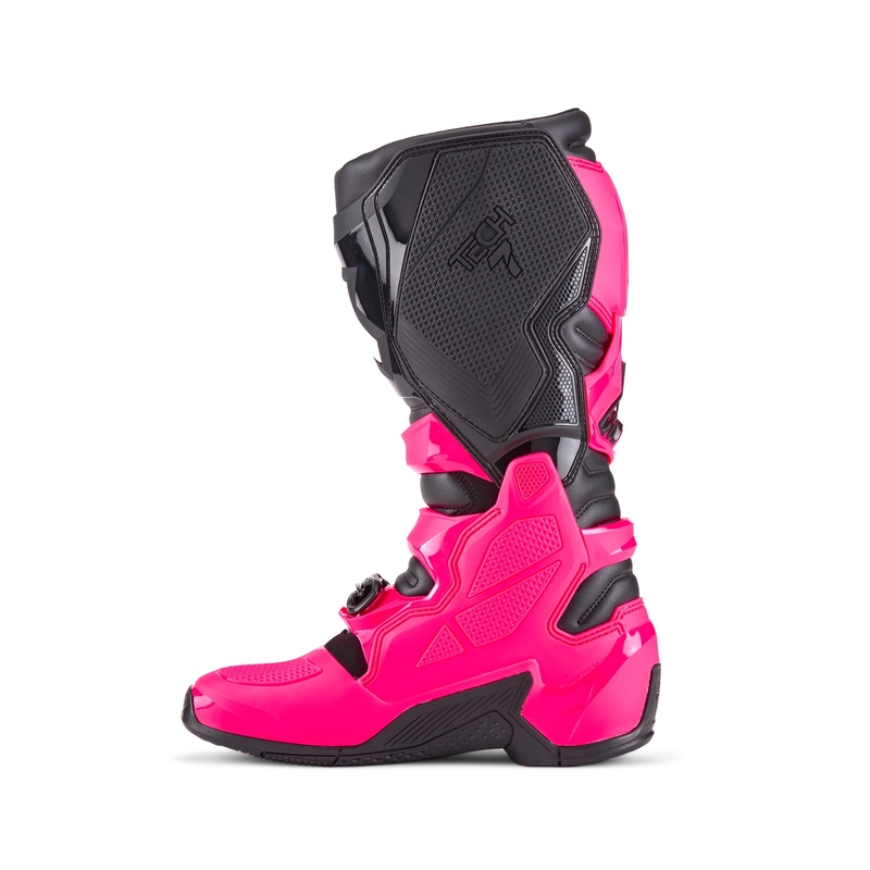 Alpinestars TECH 7 motokrosa zābaki rozā un melni