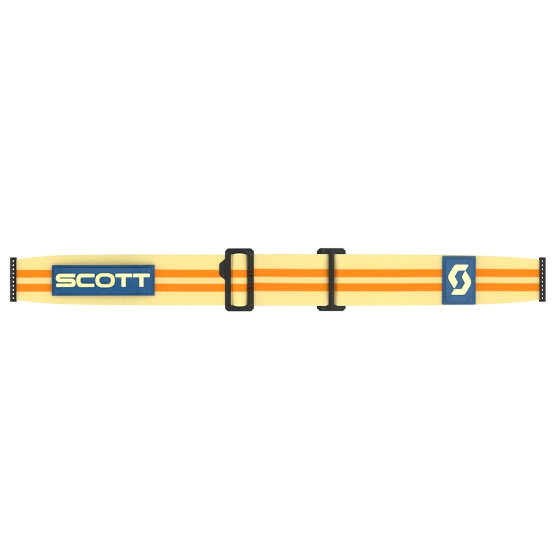 Motokrosa brilles SCOTT 89X Era bēšs ar oranžu pleksi