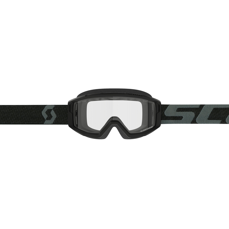 SCOTT Primal Enduro motokrosa brilles melnas ar caurspīdīgu pleksi
